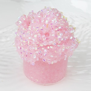 Glitter Fishbowl slime Lot Slime 3 Pack 3-1oz gift Fish Bowl Glitter slime  clear