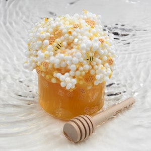 Slime &quot;Honeycomb Bubbles&quot; /  Geschenk, Geburtstagsgeschenk, Kindergeburtstag, Anti Stress Spielzeug, Skill, fidget toy