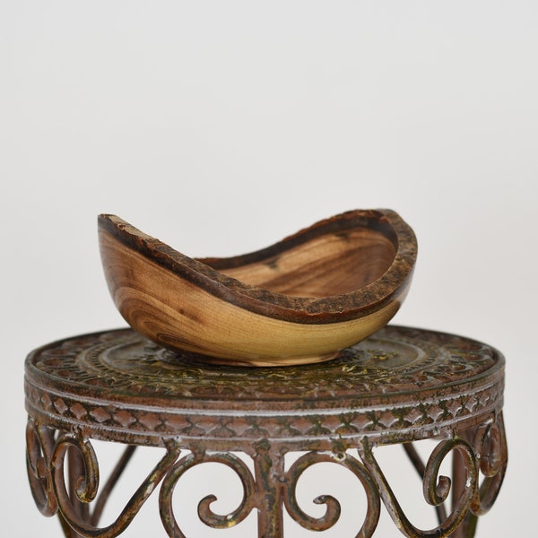 Natural Edge English Walnut Bowl