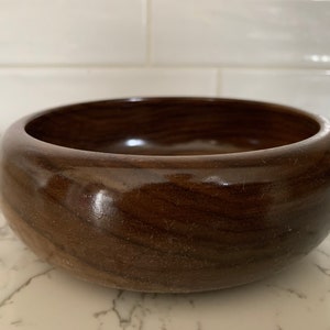 Hand Turned Wood, Walnut