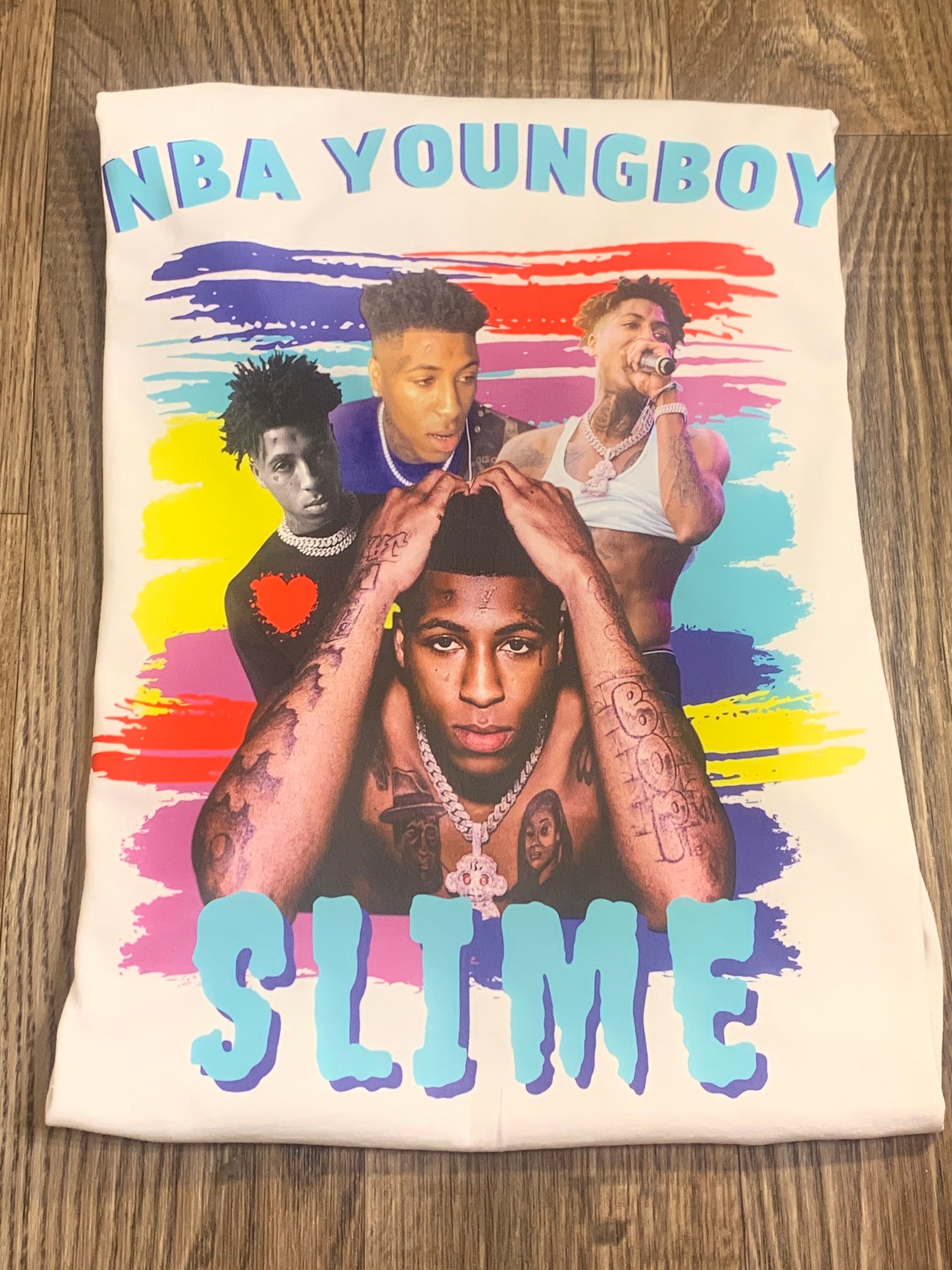  NBA Youngboy Graphic Tee Hip Hop Shirt Rap T-Shirt Vintage Etsy