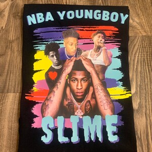 NBA Youngboy Graphic Tee hip Hop Shirt Rap T-shirt Vintage | Etsy