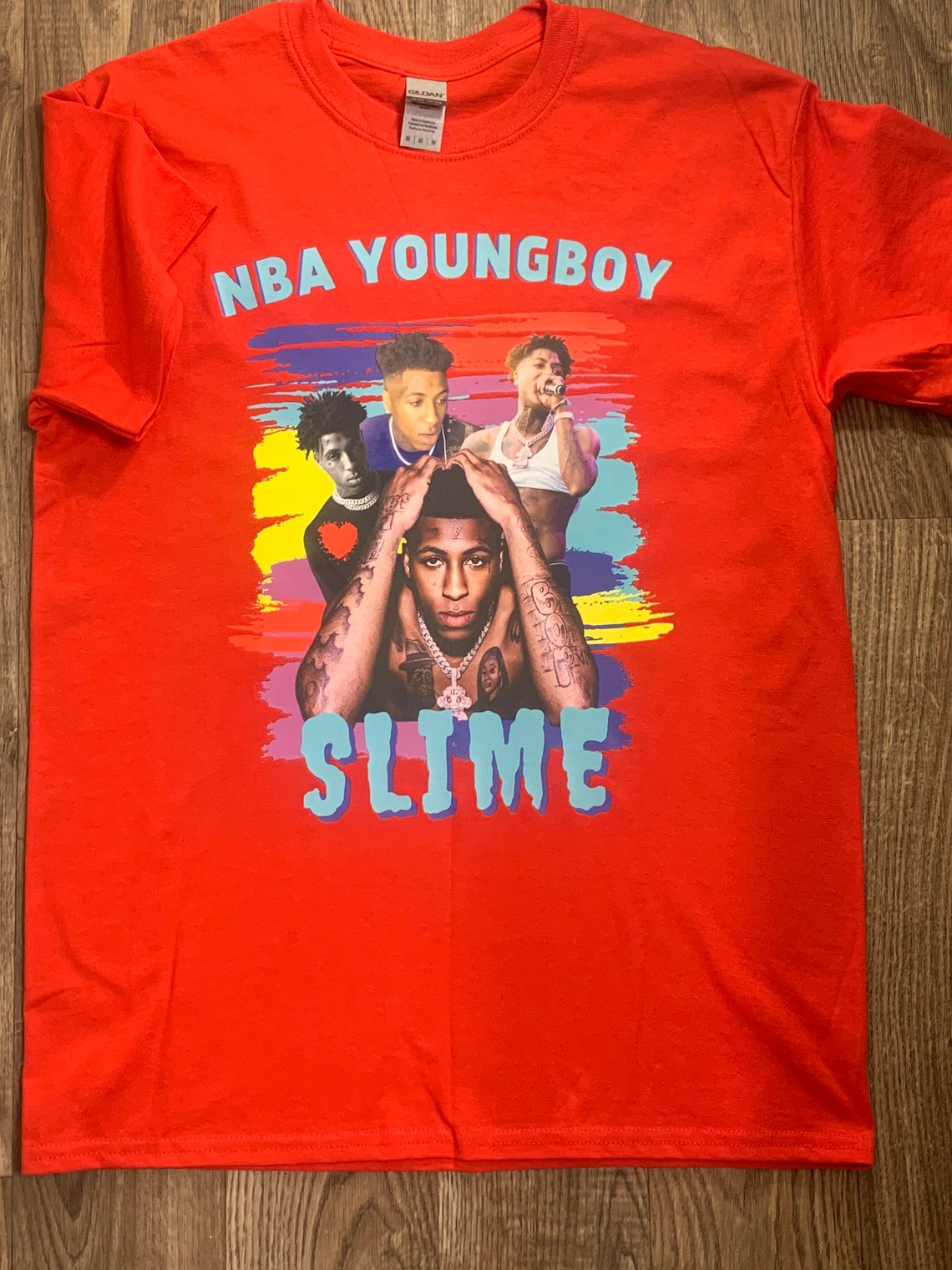 nba youngboy graphic tee