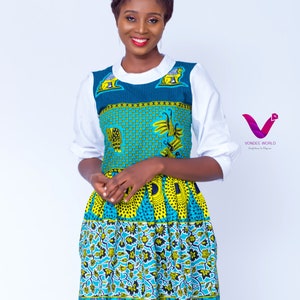 African Mini dress, HiTarget Dress,Ankara dress for women,African dress,Ankara women clothing, African robe, African print dress
