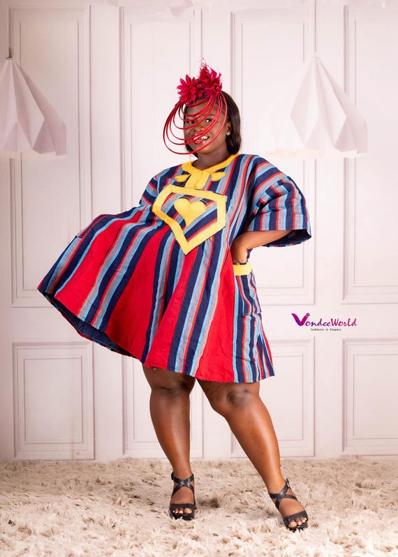Xalbaldora Smock Dress| Sleeve Fugu Dress| Sleeve Dress Smock| Sleeve Dress  Fugu| Ghana Fugu Smock | Ghana Kente Fabric | Women Smock Dress - Etsy  Sweden