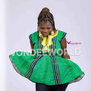 Velim Smock Blouse | Sleeveless Smock Top| African smock Fugu | Women Batakari | African Smock Dress | Ghana Smock Dress | | African tunic