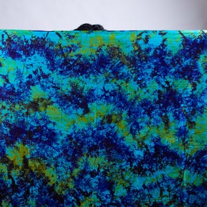 20#- Authentic Adire Tie and Dye Cotton Fabric| Handmade Adire Tie and Dye Cotton Fabric| Tie and Dyed Batik Fabric | Ghana Tie and Dye