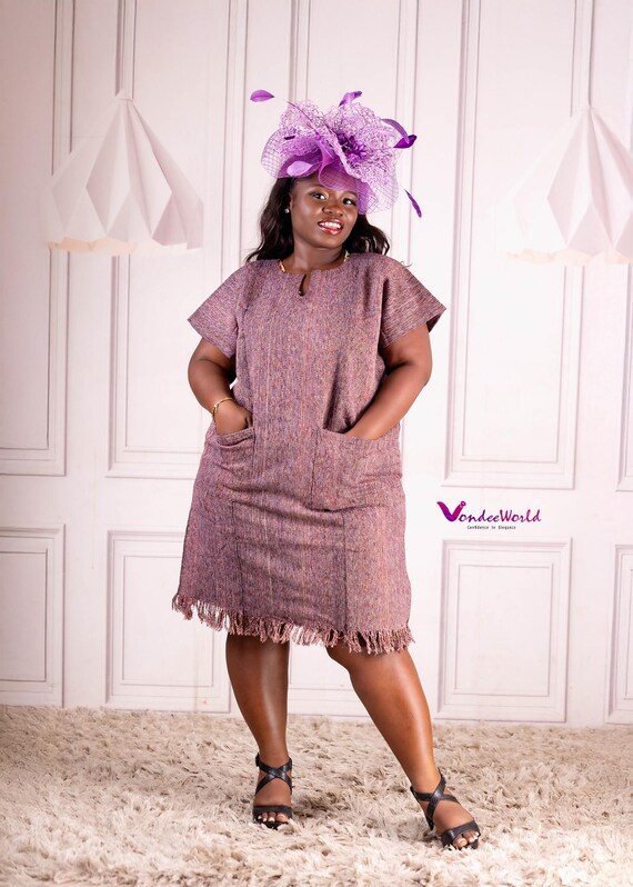 knee length dresses for ladies African Women Bubu - Batakari main image 0