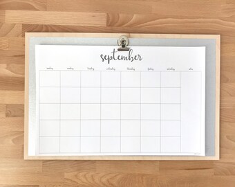 11x17 calendar etsy