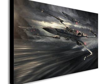 Star Wars Leinwand Etsy