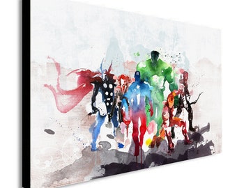 The Hulk Marvel Avenger Endgame Superhero Wall Art Poster Canvas Pictures