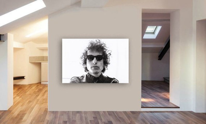 Bob Dylan Canvas Wall Art Framed Print Various Sizes