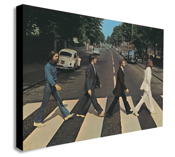 FREE /"ABBEY ROAD/" THE BEATLES WITH YOUR NAME PERSONALIZED ON THE PRINT