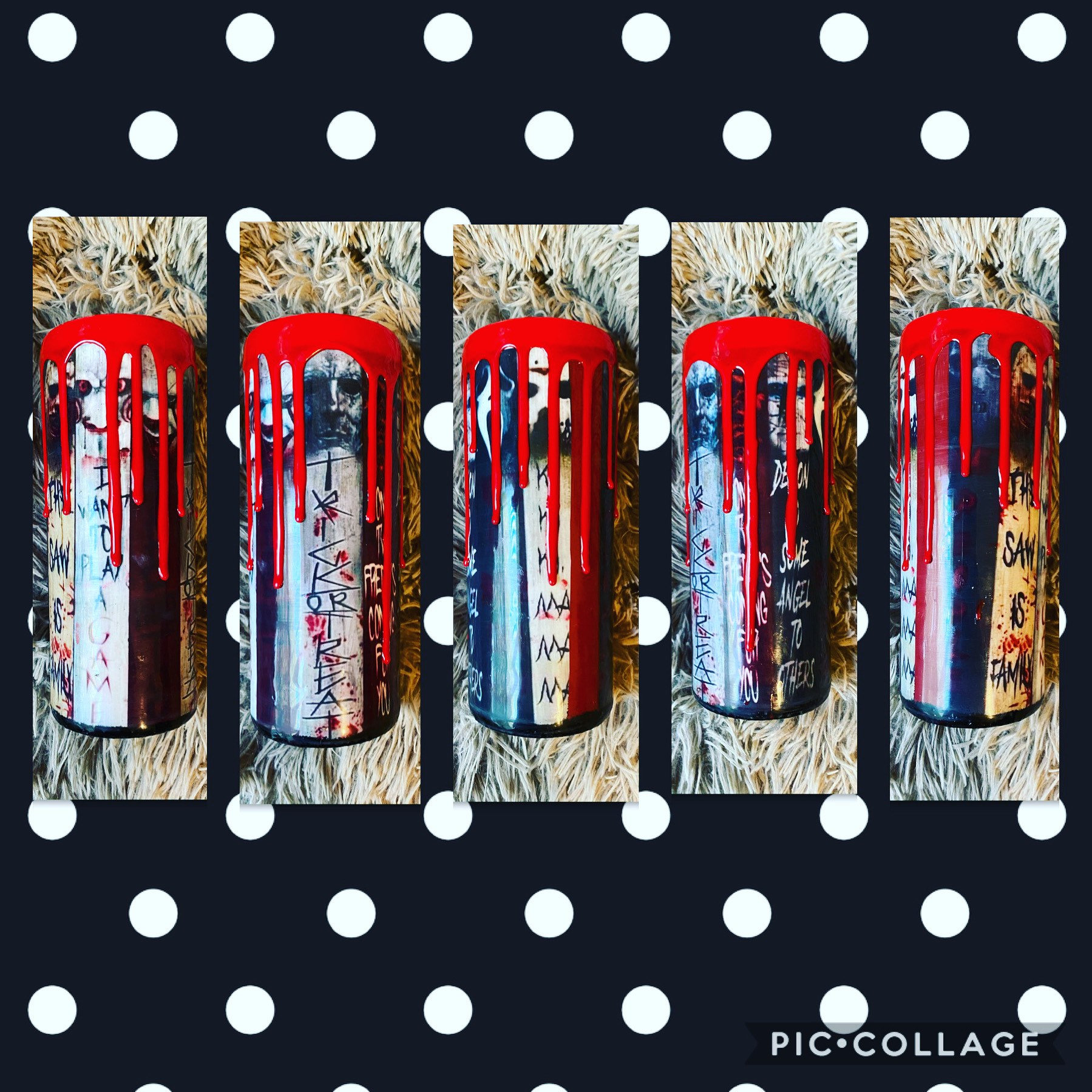 Halloween Horror cups drip cup Etsy
