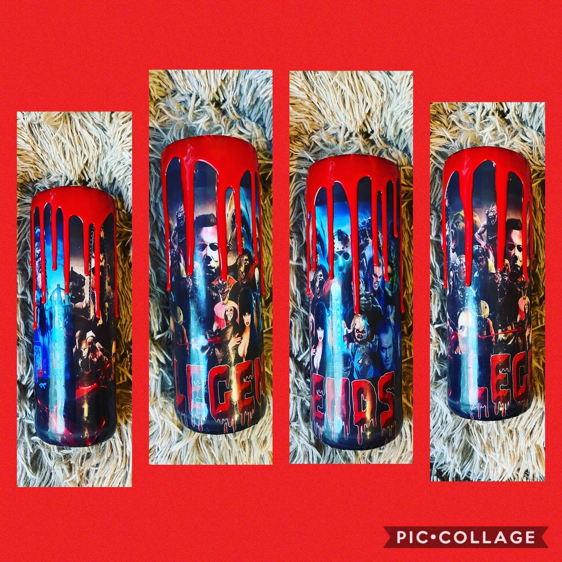 Halloween Horror cups drip cup Etsy