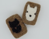 Alpaca felted soaps kit  - Craft Kit - Hand Made Home - Wet Felting Kit - UK Alpaca Fibre - British Wool Gift - DIY Needle Felting Kit