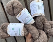 West Yorkshire Spinners Fleece DK /  British Yarn / Brown Yarn / Blue Faced Leicester