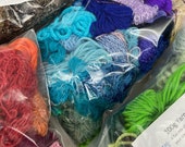 100g Yarn Creativity Texture Pack – Weaving, Scrapbooking, Card Making, Embellishment, Mending, Amigurumi, Collage, Embroidery, Mixed Media