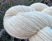 Pre-Mordanted British Shetland DK Yarn / Undyed British Wool for Natural Dyeing / Locally Sourced White Wool / Alum Mordanted