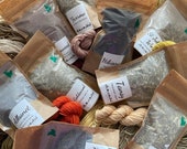 Natural Dye - Plant Dye - Dry Flower Dye -Botanical Dyes - Yarn Dyeing - Solar Dyeing - Kettle dye - Sustainable Eco craft