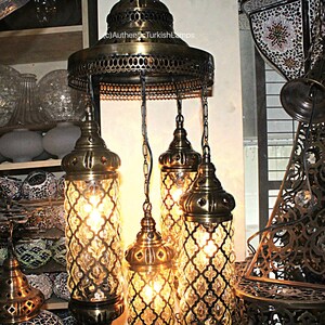Chandelier lamp, Chandelier light, Moroccan light,moroccan lighting,Turkish Light,moroccan lamp,moroccan pendant,moroccan lantern