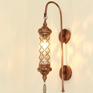 Indoor sconce, indoor lamp, Wall lamp, wall sconce,morocco wall light,morocco lighting,Turkish Light,morocco lantern,turkey wall sconce image 10