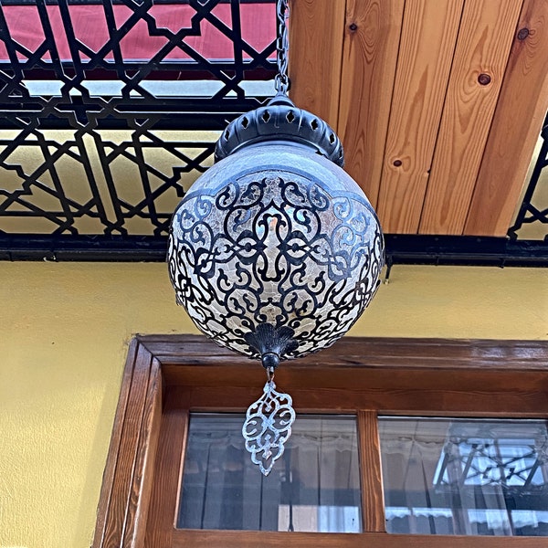 Outdoor Hanging  lamp, Outdoor pendant,exterior lamp,Hanging light, Morocco light,morocco lighting,Turkish Light,morocco lamp