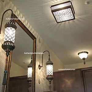 Bathroom Wall lamp, Bathroom wall sconce,morocco wall light,morocco lighting,Turkish Light,morocco lamp,morocco lantern,turkey wall sconce