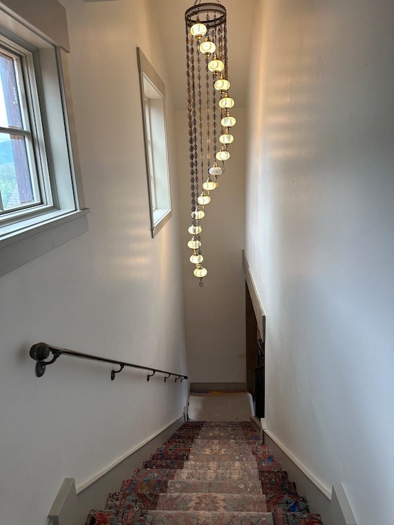 16 ボール モザイク ランプ、モロッコ ランタン、シャンデリア、トルコ