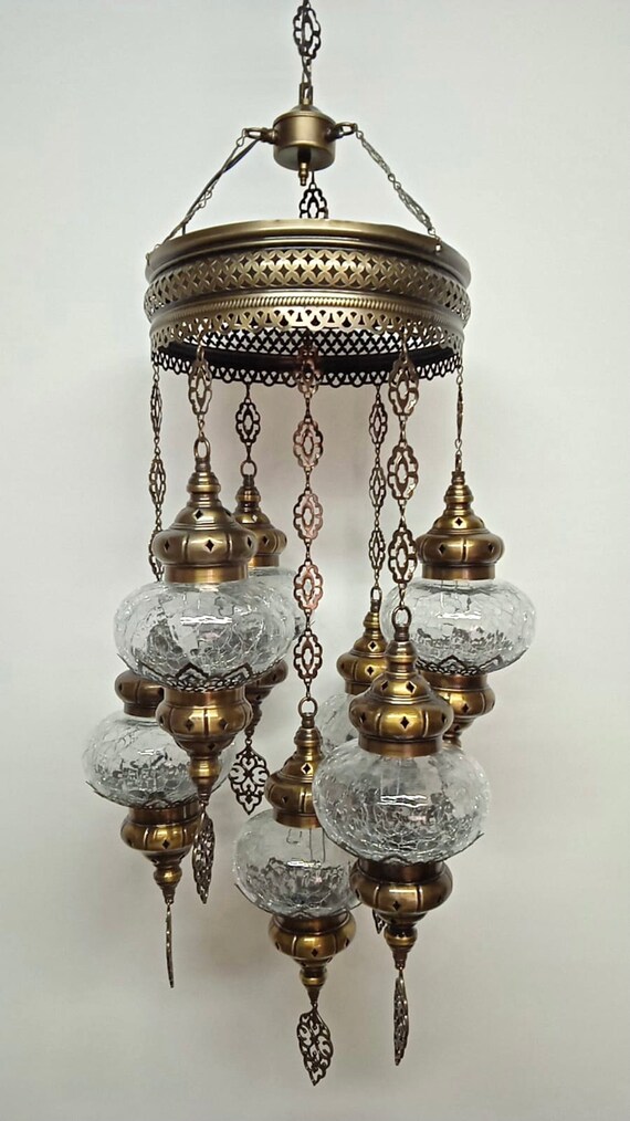 Moroccan lamp chandelier deals
