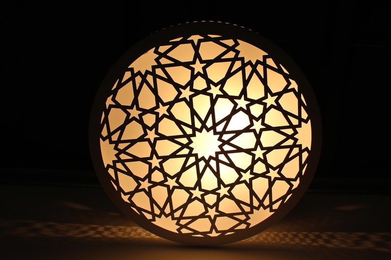 Flush mount ceiling light, flush mount lamp,Wall lamp,Wall light,modern light,moroccan lighting,Turkish Light,moroccan lamp,moroccan lantern image 2