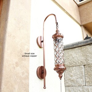 Indoor sconce, indoor lamp, Wall lamp, wall sconce,morocco wall light,morocco lighting,Turkish Light,morocco lantern,turkey wall sconce Antique copper