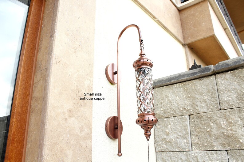 Indoor sconce, indoor lamp, Wall lamp, wall sconce,morocco wall light,morocco lighting,Turkish Light,morocco lantern,turkey wall sconce Antique copper