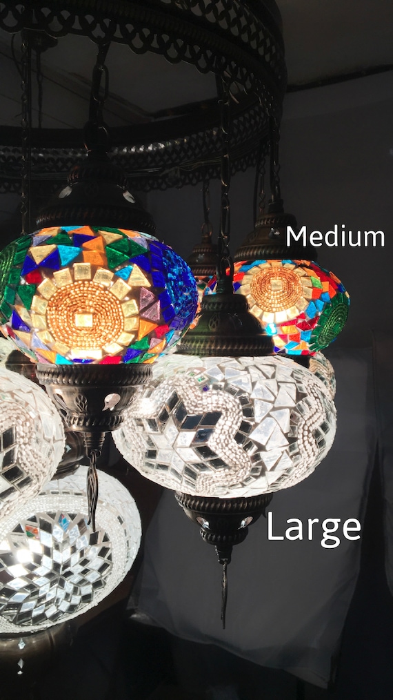 15 Ball Morocco Mosaic Lamps,mosaic Chandelier,morocco Lantern