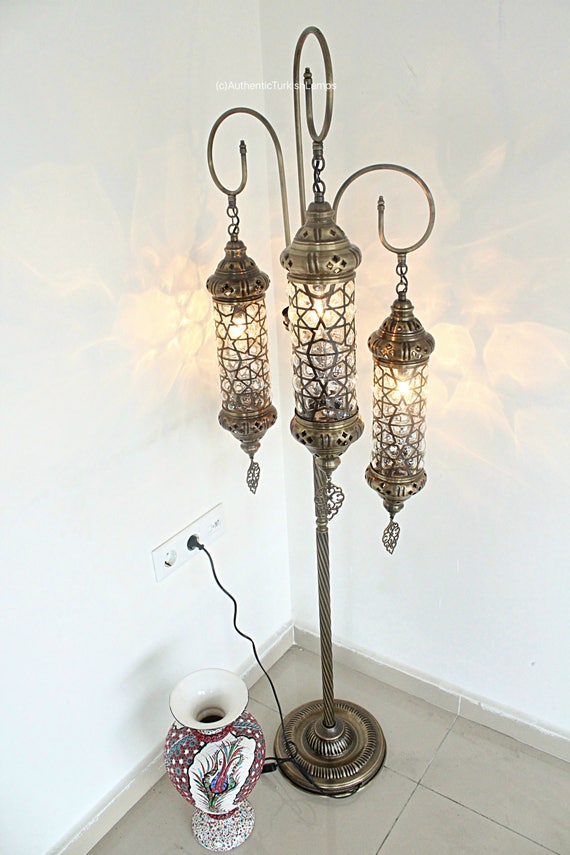 Standing 2024 moroccan lamp