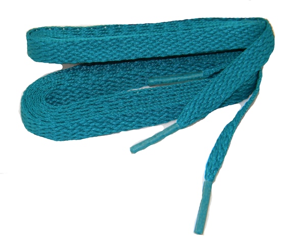turquoise trainer laces
