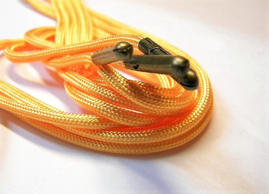 1 Pair Pack Gold, 550 Paracord With Bronze Steel Tips Strongest Boot