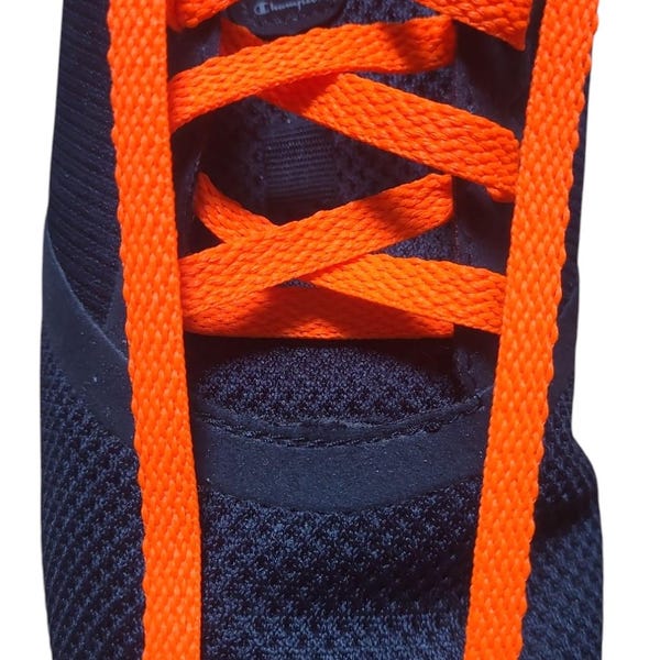 Paquet de 2 paires de lacets de baskets ProAthletic(tm) orange fluo