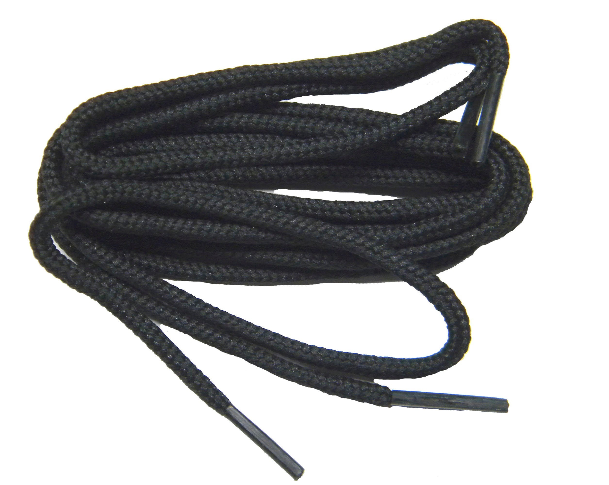 Round Laces 45cm 220cm 1 Pair Selection Shoe String Black 