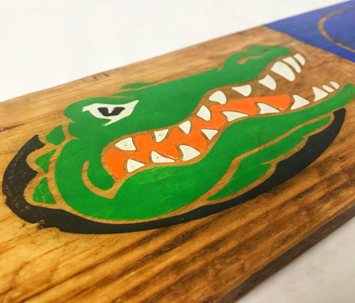 Florida Gators wood wall decor for home decor Gators