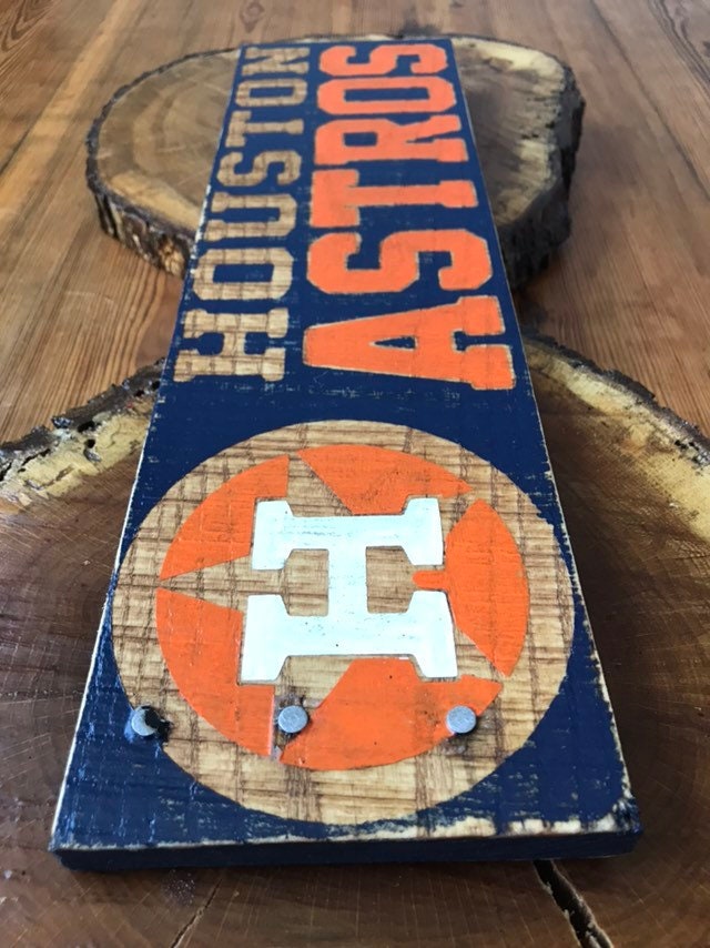 Houston Astros wall art for home decor Astros wall decor for Etsy