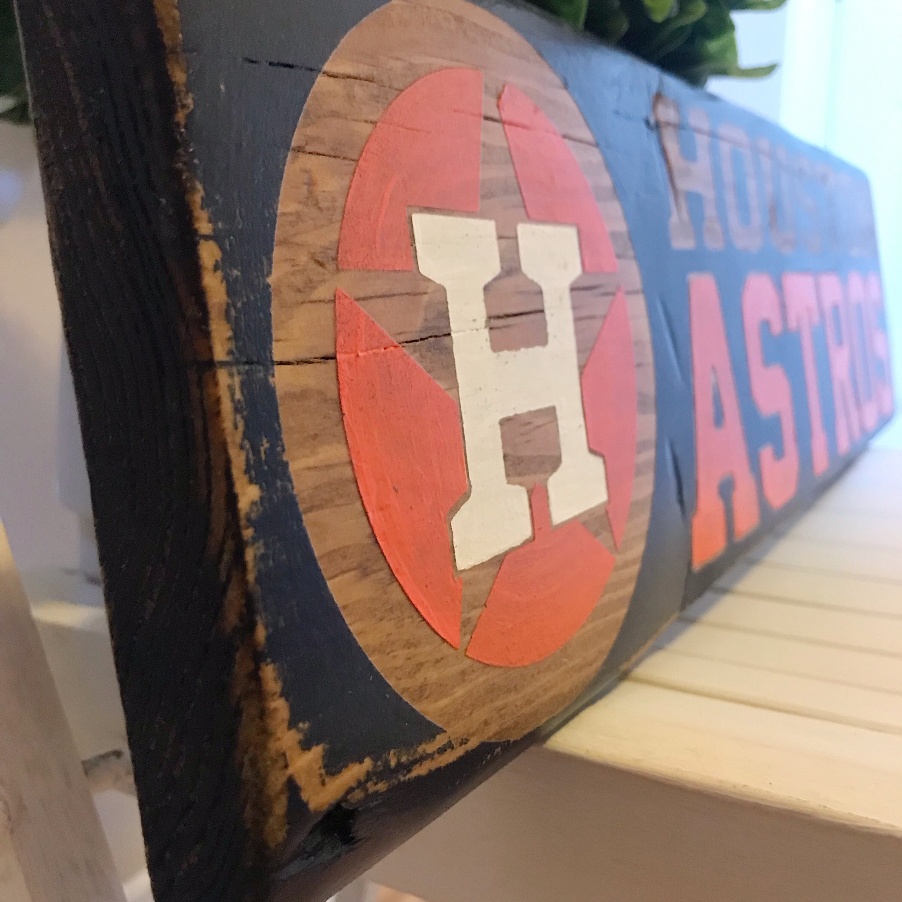 Houston Astros wall art for home decor Astros wall decor for Etsy