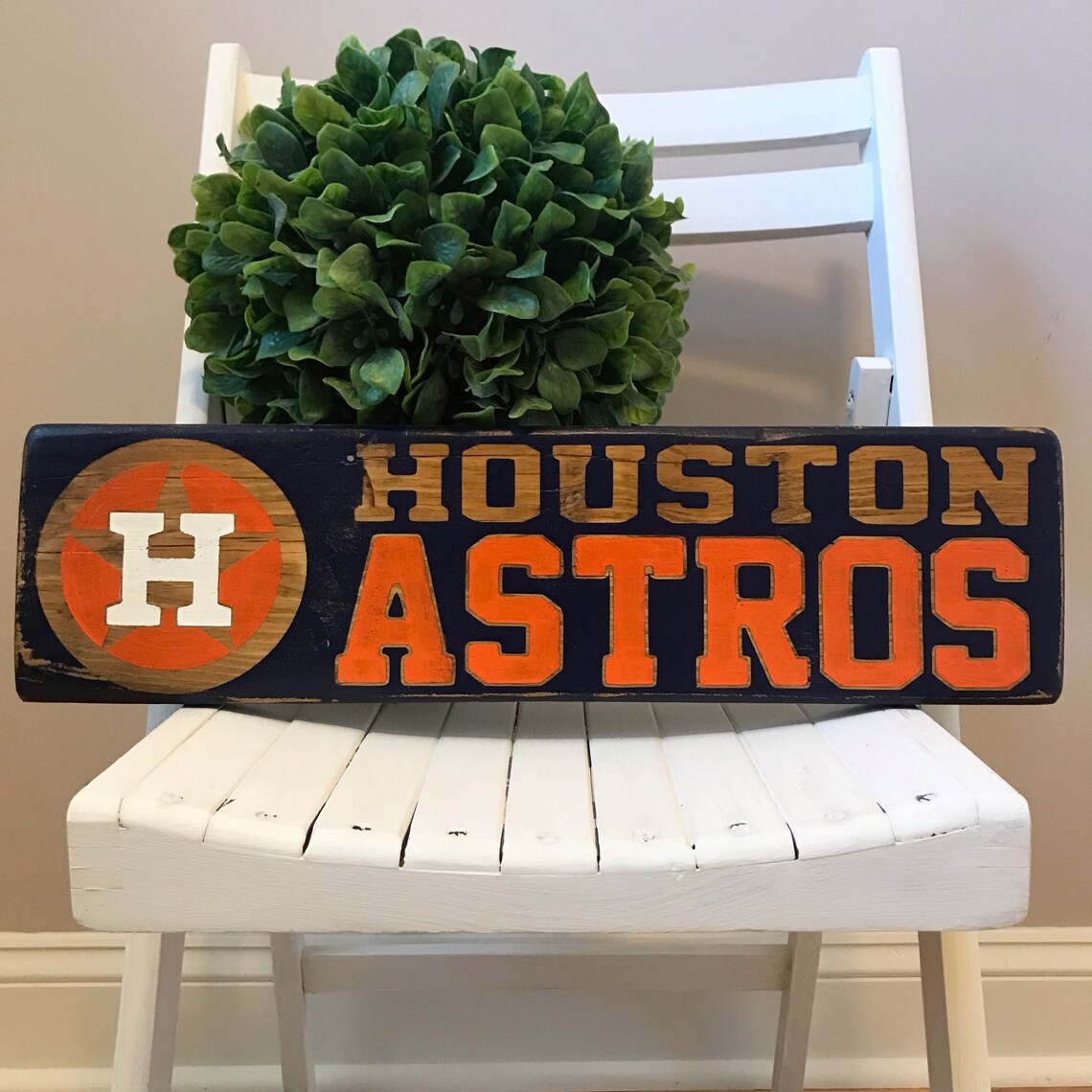 Houston Astros wall art for home decor Astros wall decor for Etsy