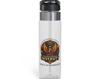 University Sports Bottle, Drinkware for College Students, Gym, Fitness, Water Bottle, Eco-Friendly, Ideal Gift