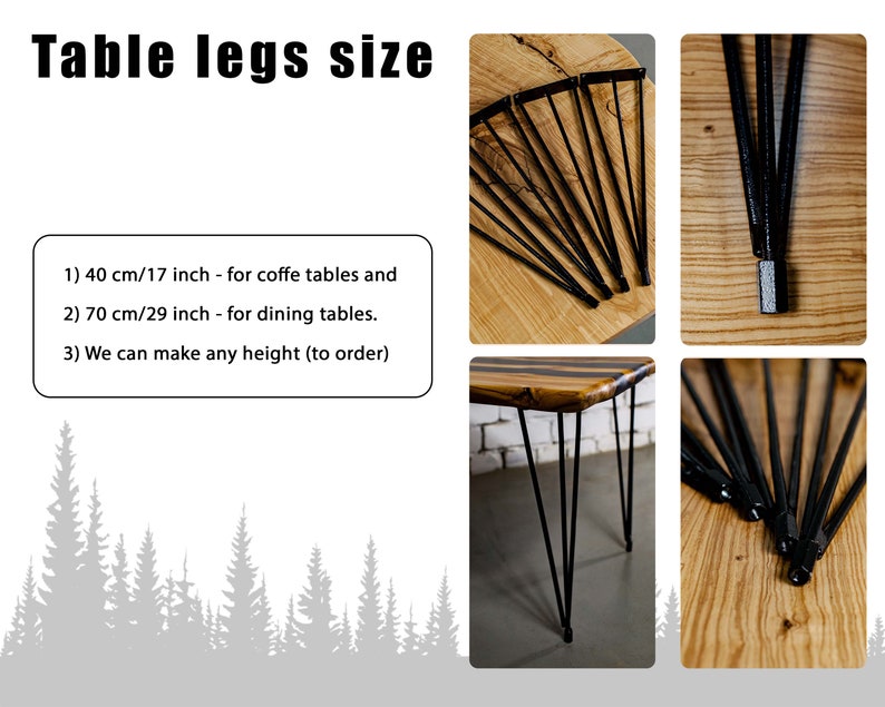 View of Solid Wood Serving Tray | Minimalist Nordic Tea Tray | Rustic Coffee ...