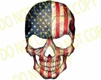 USA Skull png | Skull png | USA Flag png | Skull Cut Files | USA Flag Cut Files | Patriotic png | Patriotic Shirt | Patriotic Png