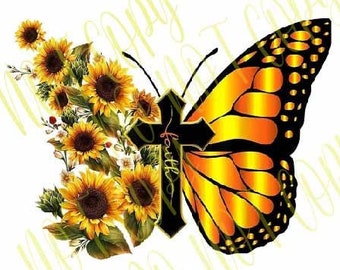 Faith png, Christian Cross png, Monarch Butterfly png, Christian png, Jesus png, Sunflower png, Monarch png, Sublimation