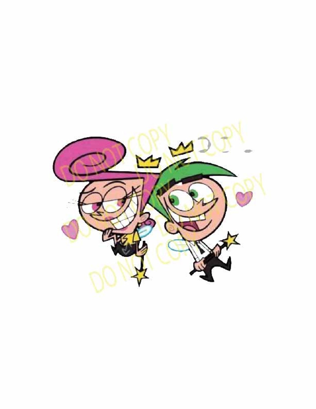1080px x 1397px - Png File Full Color Cosmo and Wanda Fairly Odd Parents - Etsy