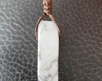White Turquoise - Crystal Necklace - Gemstone Necklace - Crystal Choker - Choker Necklace - White Turquoise Necklace - Adjustable Necklace