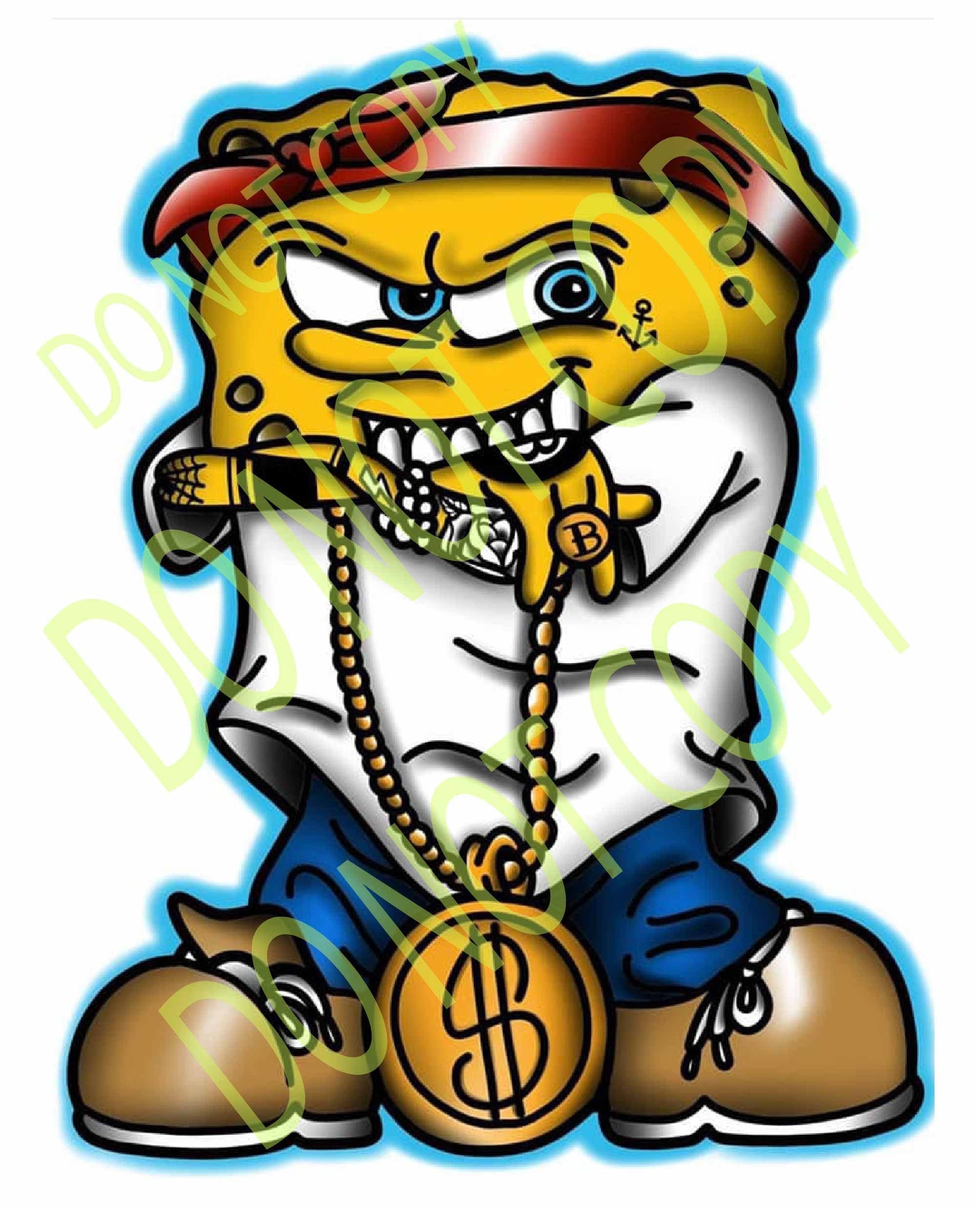 spongebob gangsterpants